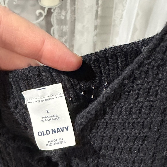 Old Navy Black Knit Tank Top - Picture 2 of 3